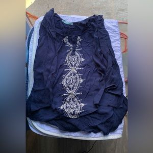 Maurices Navy Shirt w/Design